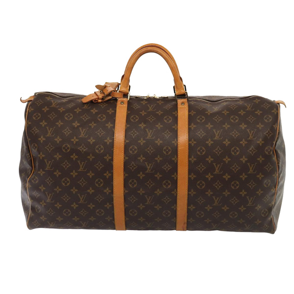 LOUIS VUITTON Monogram Keepall 60 Boston Bag M41422 LV Auth yk14154 - Picture 13 of 16